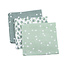 Briljant Baby Muslin Mouth Cloth Spots Green