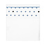 Briljant Baby Flat Sheet Crizz Crozz Silver Blue
