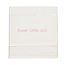 Briljant Baby Flat Sheet Sweet Little Girl Roze