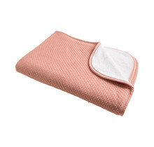 Pique Winter Blanket Grey Pink