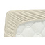 Briljant Home Percale Topper Fitted Sheet Off-White