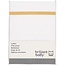 Briljant Baby Flat Sheet Minimal Ochre