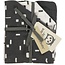 Briljant Baby Muslin Wash Glove Art Dark Grey