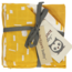 Briljant Baby Muslin Mouth Cloth Art Honey