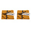 Briljant Baby Hydrofiel Monddoekje Uni Oker - 2 Pack