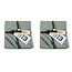 Briljant Baby Hydrofiel Washandje Uni Stonegreen - 2 Pack