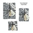 Briljant Baby Hydrofiele Starterset Washand, Monddoek en Luier, Botanic blauwgrijs