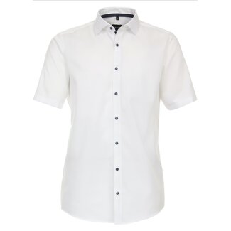 Venti Venti Overhemd  Modern Fit Korte Mouw 9600