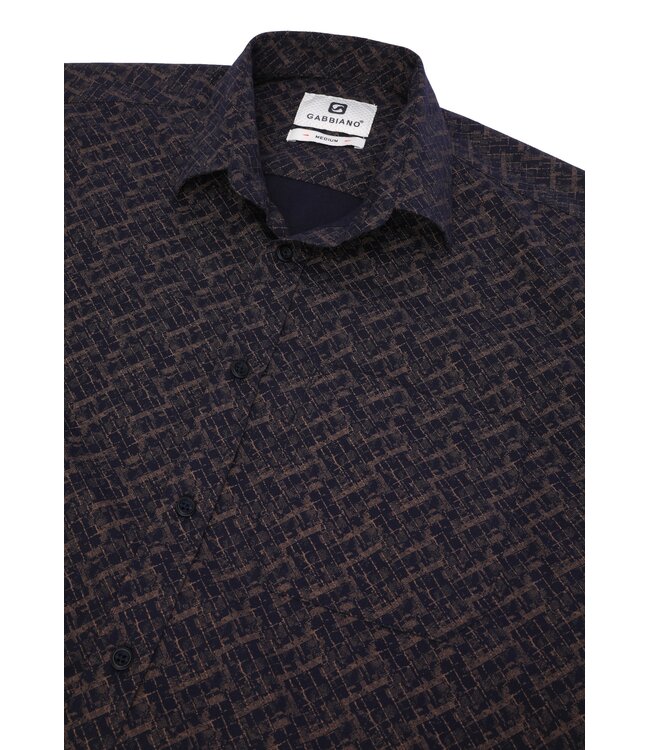 Gabbiano 334224 Overhemd Poppeline Print