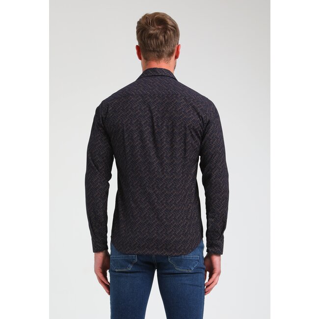 Gabbiano 334224 Overhemd Poppeline Print