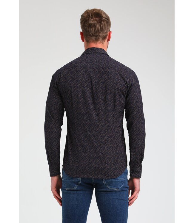 Gabbiano 334224 Overhemd Poppeline Print