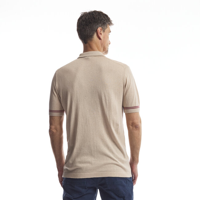 Twinlife TW42401 Knitted Polo