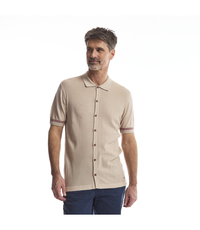 Twinlife TW42401 Knitted Polo