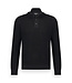 Twinlife 44415 Knitted Half Button Pullover
