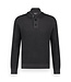 Twinlife 44415 Knitted Half Button Pullover