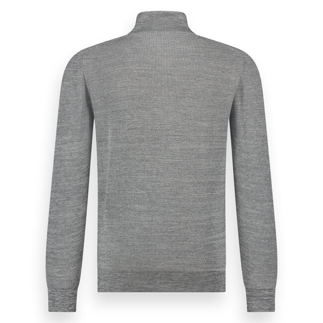 Twinlife Twinlife 44411 Knitted Half Zip Pullover