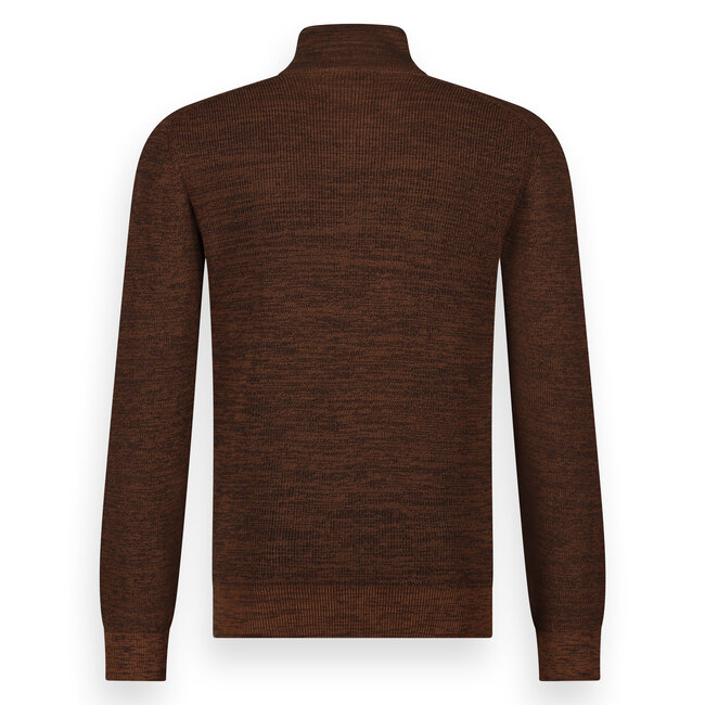 Twinlife Twinlife 44411 Knitted Half Zip Pullover