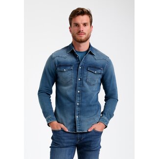 Gabbiano Gabbiano 335536 Overhemd Jeans Size: S