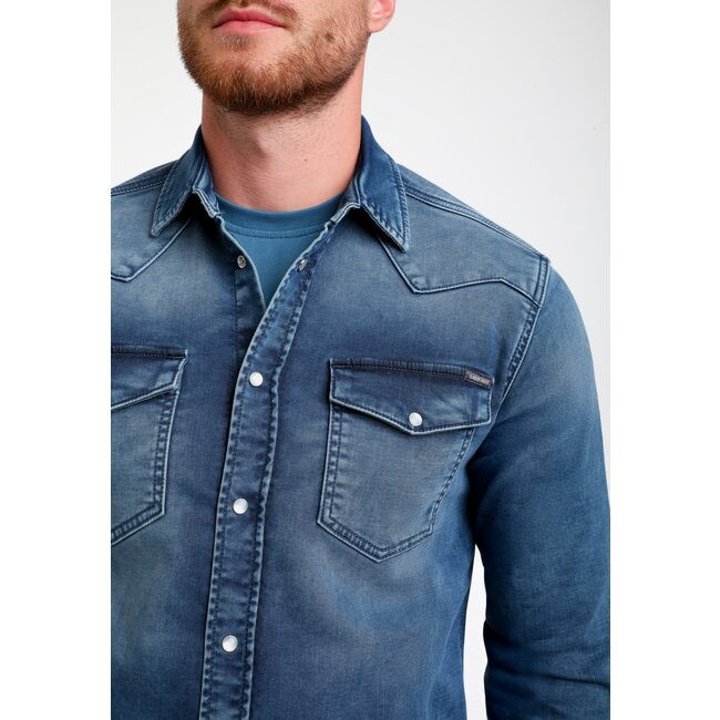 Gabbiano Gabbiano 335536 Overhemd Jeans Size: S