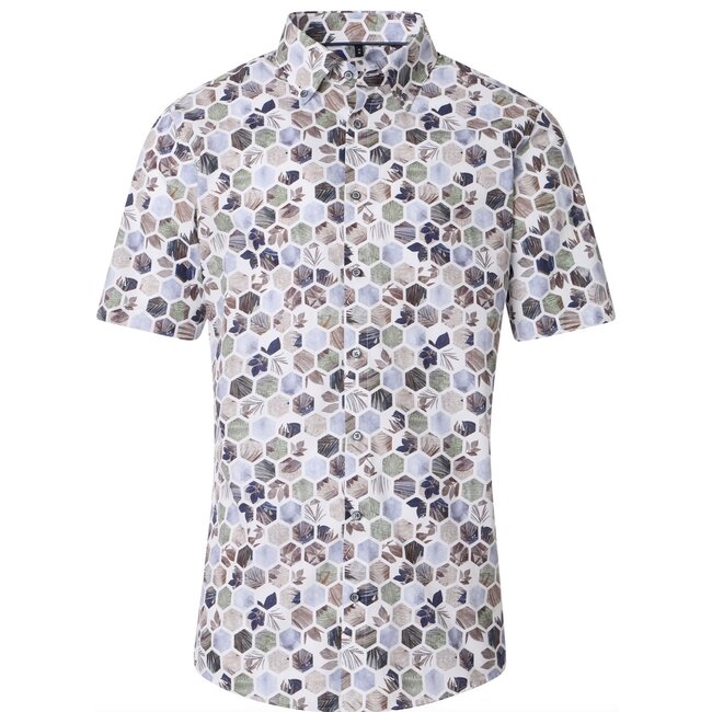 Venti 0700 Overhemd Modrn Fit 1/2 Mouw