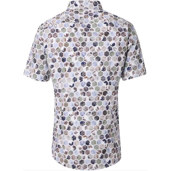 0700 Overhemd Modrn Fit 1/2 Mouw