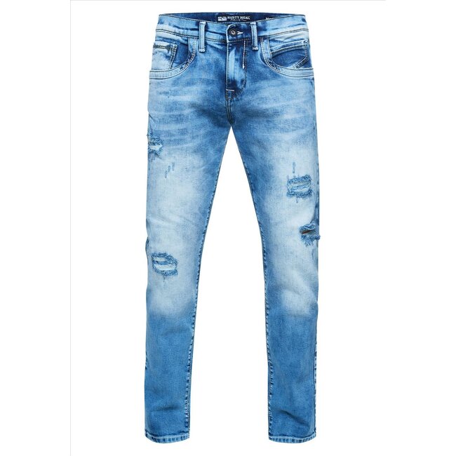 Rusty Neal Rusty Neal Jeans R-12234-2 Odar-2-Blauw