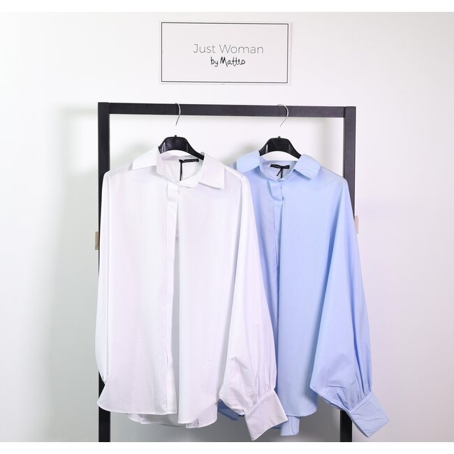 Just Woman Perti A604 Blous One Size Blue