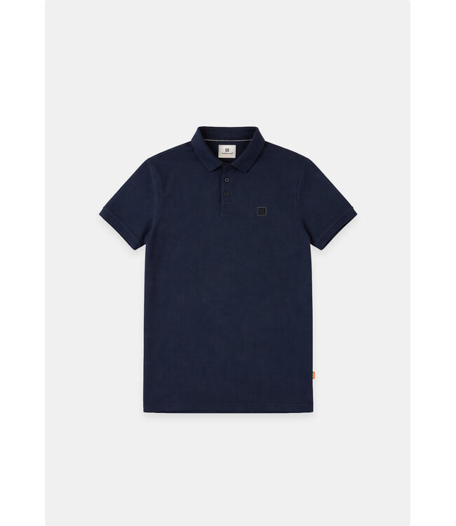 Gabbiano 2365212 Oblak Polo shortsleeve waffle structure