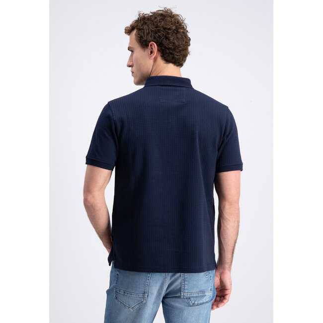 Gabbiano 2365212 Oblak Polo shortsleeve waffle structure