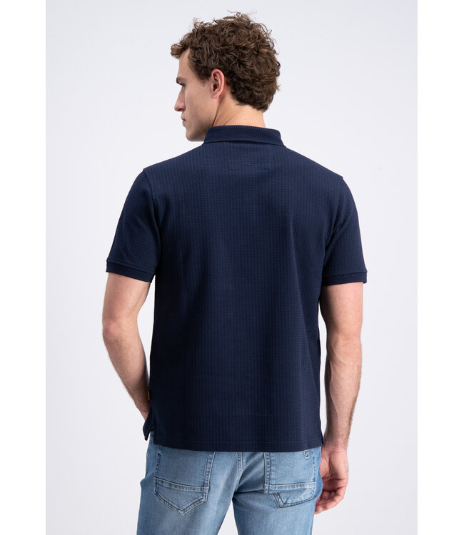 Gabbiano 2365212 Oblak Polo shortsleeve waffle structure