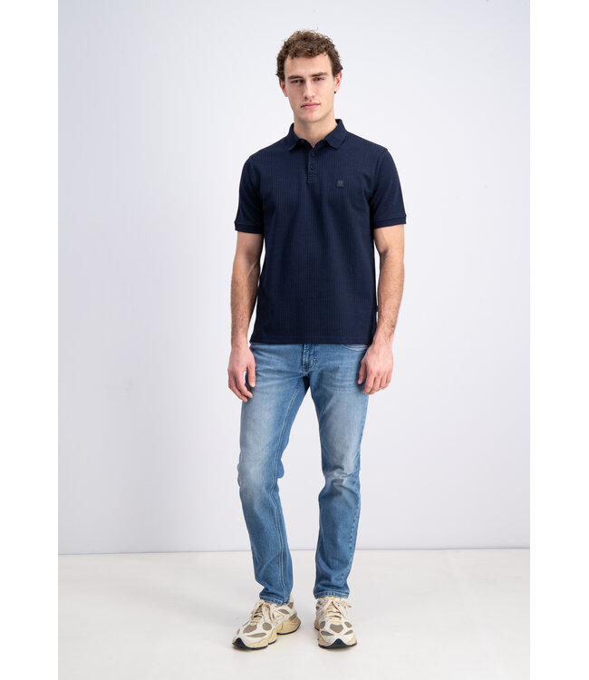 Gabbiano 2365212 Oblak Polo shortsleeve waffle structure
