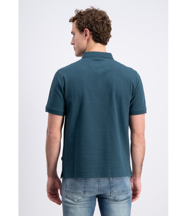 Gabbiano 2365212 Oblak Polo shortsleeve waffle structure