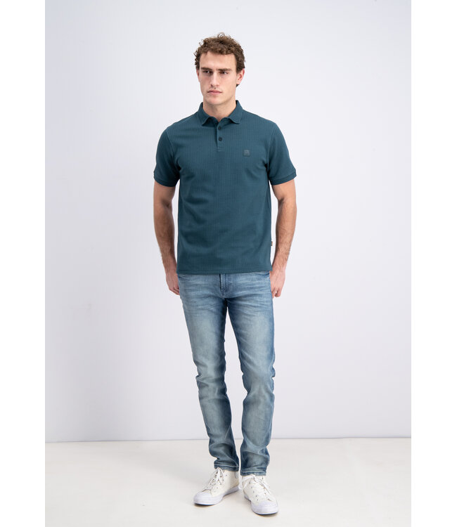 Gabbiano 2365212 Oblak Polo shortsleeve waffle structure