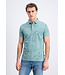 Gabbiano 2365206 Brenzi Polo shortsleeve pique all over print leafs