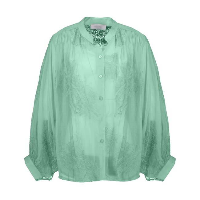 Amelie & Amelie Lisette A602 Blous Aqua One Size