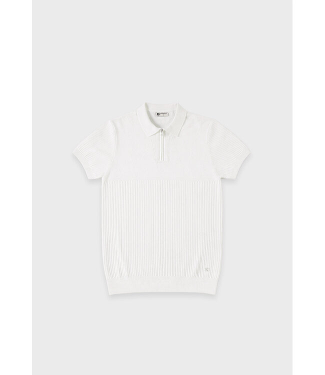Gabbiano 2365203 Aerik Polo shortsleeve knitted with zipper