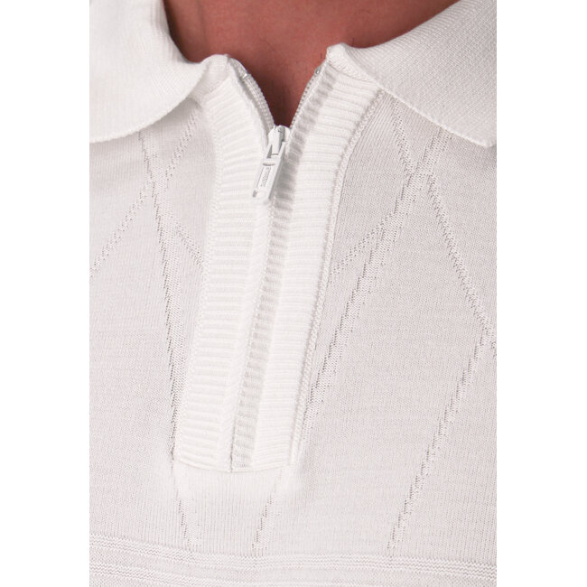 Gabbiano 2365203 Aerik Polo shortsleeve knitted with zipper