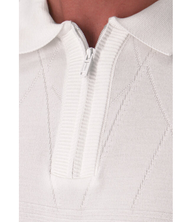 Gabbiano 2365203 Aerik Polo shortsleeve knitted with zipper
