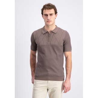 Gabbiano 2365203 Aerik Polo shortsleeve knitted with zipper