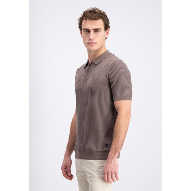 Gabbiano 2365203 Aerik Polo shortsleeve knitted with zipper