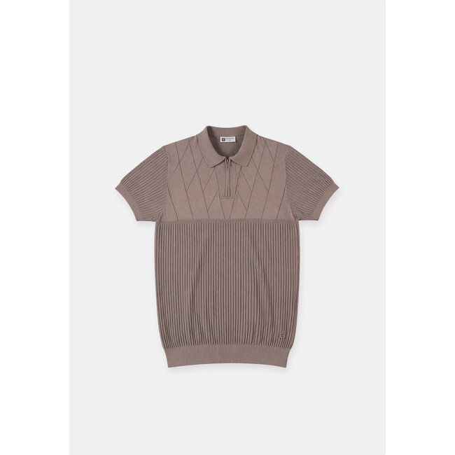 Gabbiano 2365203 Aerik Polo shortsleeve knitted with zipper
