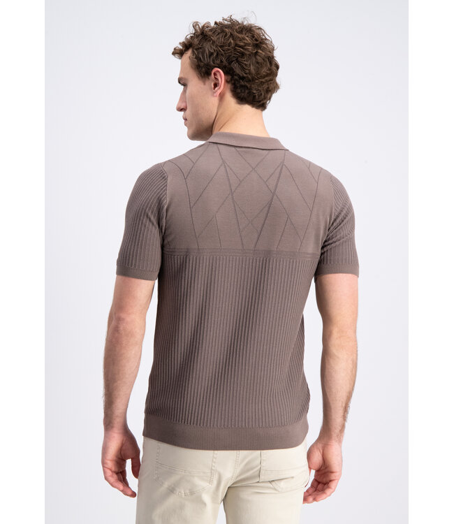 Gabbiano 2365203 Aerik Polo shortsleeve knitted with zipper