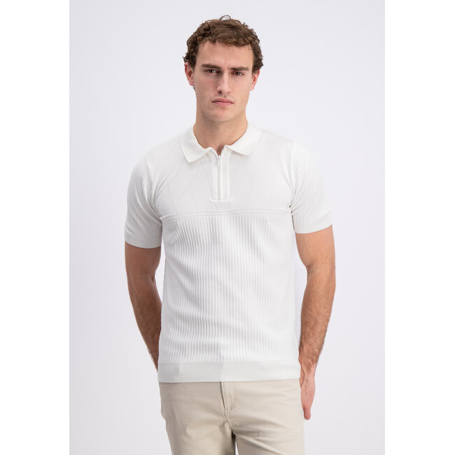 Gabbiano 2365203 Aerik Polo shortsleeve knitted with zipper