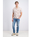 Gabbiano 3365316 Roman Shirt shortsleeve all over printed resort collar