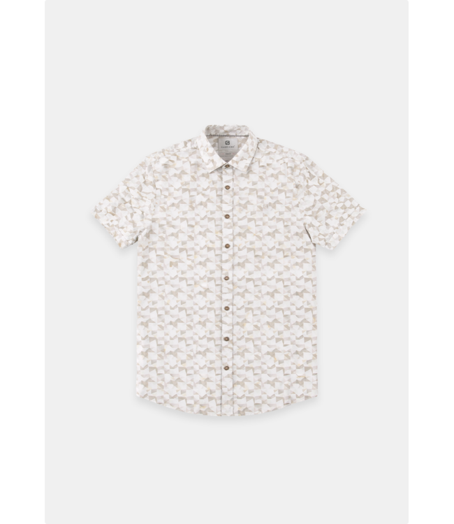 Gabbiano 3365306 Palor Shirt shortsleeve all over print poplin