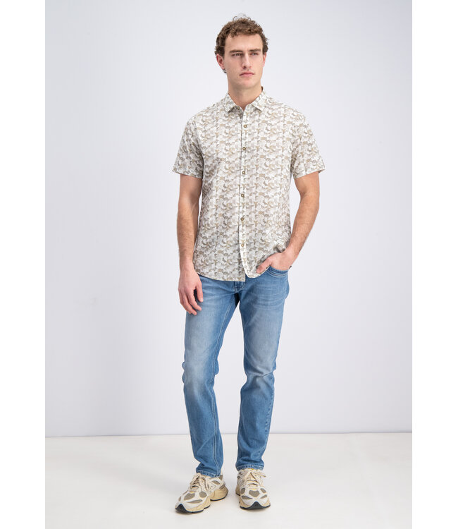 Gabbiano 3365306 Palor Shirt shortsleeve all over print poplin