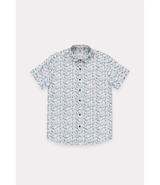 Gabbiano 3365306 Palor Shirt shortsleeve all over print poplin