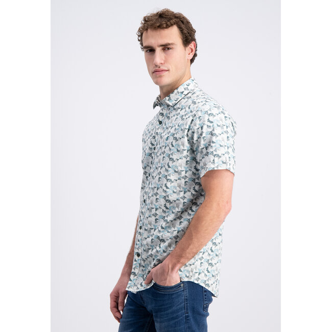 Gabbiano 3365306 Palor Shirt shortsleeve all over print poplin