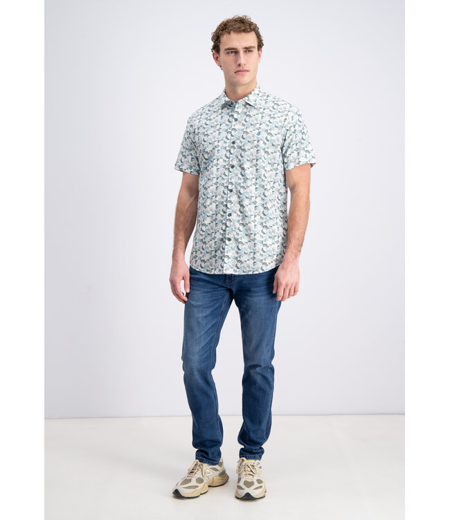 Gabbiano 3365306 Palor Shirt shortsleeve all over print poplin