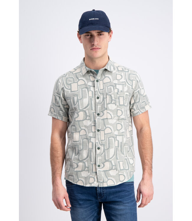Gabbiano 3365305 Kitt Shirt shortsleeve jacquard structure